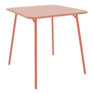Set of 3 federal pieces Moraja, terracotta, metal, 70x70x73 cm