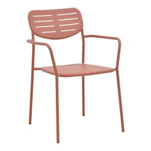 Moraja Deraby 3-piece set, terracotta, metal, 70x70x73cm