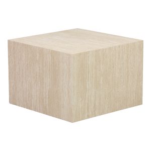 Set of 2 table supports Coffina MDF with travertine look