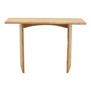 Mende console, solid acacia wood in natural shade, 110x50x76cm