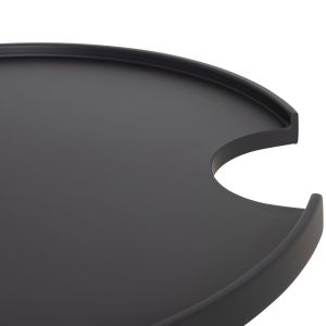 Round coffee table Teroc HM6434.01 aluminum in gray Φ70X44HCM