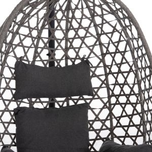 CRAB-NEST NESTA HM6468.01 GREY METAL (STEEL) &amp;amp; PEARL 100X100X190CM.