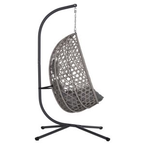 CRAB-NEST NESTA HM6468.01 GREY METAL (STEEL) &amp;amp; PEARL 100X100X190CM.