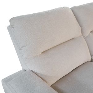 ЛЯВ ЪГЛОВ ДИВАН SYNTHIA HM3308.01L С МЯСТО ЗА СЪХРАНЕНИЕ - БЕЖОВ ПЛАТ 246X159X97ВСМ.