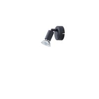 Metal removable lampshade 1XGU10 Max 7W 70X70X105MM black Arte Illumina Vorras