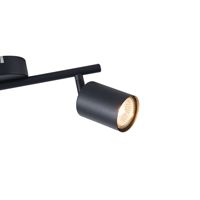 Metal spotlight 2XGU10 Max 7W 300X130 mm black Arte Illumina Olymp