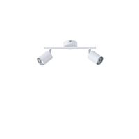 Metal spotlight 2XGU10 Max 7W 300X155MM white Arte Illumina Olymp
