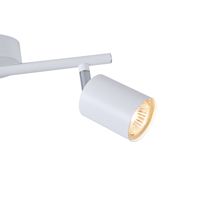 Metal spotlight 2XGU10 Max 7W 300X155MM white Arte Illumina Olymp