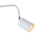Metal spotlight 3XGU10 Max 7W 500X230MM white Arte Illumina Olymp