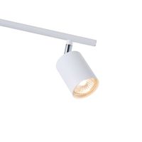 Metal spotlight 4LIGHT 4XGU10 Max 7W 790X165MM white Arte Illumina Olymp