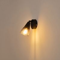 Метална стъклена лампа 1XE14 Max 8W 80X165 мм прозрачна Arte Illumina Classy