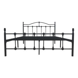 Метално легло Wotso черно 140x200 см