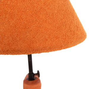 Table lamp Bofel HM4697 terracotta in orange -- teddy bear hat 30X8X52ВСМ.