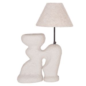 Table lamp Bofel HM4699.03 terracotta in light gray -- plated teddy cap 33X14X54ВСМ.