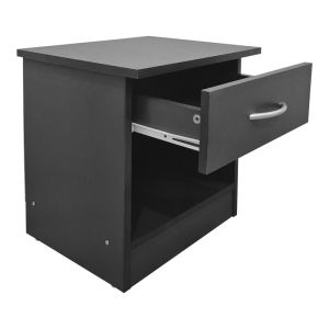 Нощно шкафче Bedy антрацит 40x34x42см