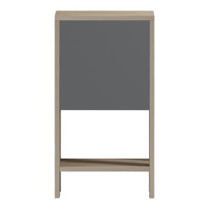 Нощно шкафче Reppo sonoma-антрацит 30x30x55см