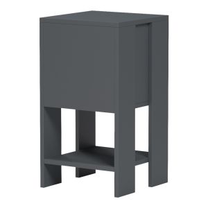 Нощно шкафче Reppo антрацит 30x30x55см