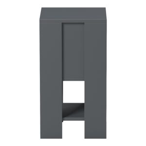 Нощно шкафче Reppo антрацит 30x30x55см