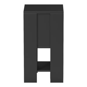 Нощно шкафче Reppo черно 30x30x55см