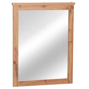 Mirror Carys HM314.12 melamine in natural wood color 73X4 (THICKNESS)X93HCM.