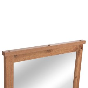 Mirror Carys HM314.12 melamine in natural wood color 73X4 (THICKNESS)X93HCM.