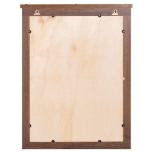 Mirror Rosemary HM314.11 melamine in walnut/wenge color 73X4X93 cm.