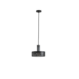 Полилей от бетон и метал, единична лампа, 1XΕ27 Max 15W Ø255X1700MM, черен, Arte Illumina Scouro