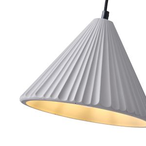 Полилей от бетон, единичен, 1XΕ27 Max 15W Ø240X1710MM сив, Arte Illumina Platre
