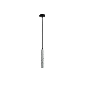 Полилей от бетон, единична Led лампа, 3W, 280LM, 3000K, Ø45X1800MM, бяла, Arte Illumina Salpico