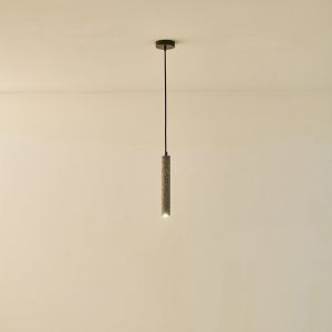 Полилей от бетон, единична лампа, Led, 3W, 280LM, 3000K, Ø45X1800MM, сив, Arte Illumina Salpico