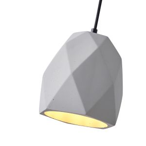 Полилей от бетон, единична, 1XΕ27 Max 15W Ø160X1670MM сива, Arte Illumina Arme