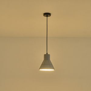 Полилей от бетон, единична, 1XΕ27 Max 15W Ø200X1710MM сива, Arte Illumina Arme