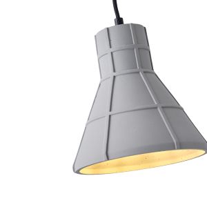 Полилей от бетон, единична, 1XΕ27 Max 15W Ø200X1710MM сива, Arte Illumina Arme