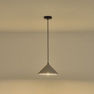 Полилей от бетон, единична, 1XΕ27 Max 15W Ø250X1640MM сива, Arte Illumina Platre