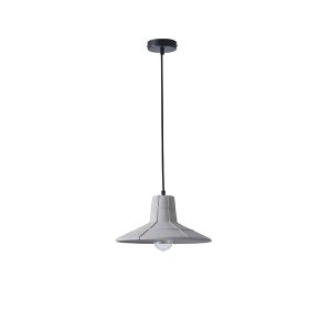 Полилей от бетон, единична, 1XΕ27 Max 15W Ø320X1660MM сива, Arte Illumina Arme