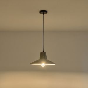 Полилей от бетон, единична, 1XΕ27 Max 15W Ø320X1660MM сива, Arte Illumina Arme
