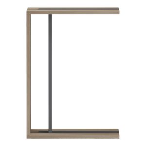 Side table Muju sonoma - dark gray 30x40x55cm