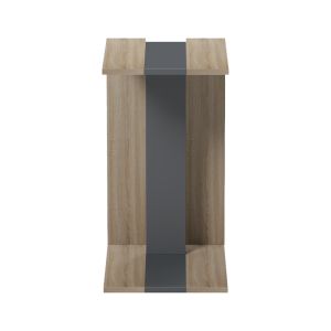 Side table Muju sonoma - dark gray 30x40x55cm
