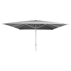 Professional aluminum umbrella 5X5M Pollin HM6606.01 acrylic lampshade in gray