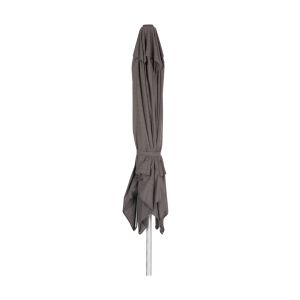 Professional umbrella 3X3M Gladell HM6604.01 gray acrylic - anodized aluminum