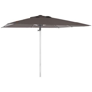 Professional umbrella 3X3M Gladell HM6604.01 gray acrylic - anodized aluminum