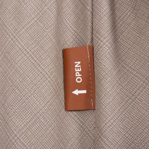 Professional umbrella 3X3M Gladell HM6604.02 beige acrylic - thermally transferred aluminum