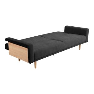 Разтегателен диван Flexo антрацит плат 220x84.5x82см