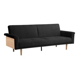 Разтегателен диван Flexo антрацит плат 220x84.5x82см