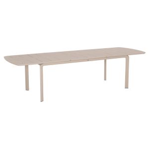 РАЗТЕГАТЕЛНА ТРАПЕЗАРНА МАСА SYMPO HM6415.05 БЕЖОВ АЛУМИНИЕВ 220-300X100X75ВСМ.