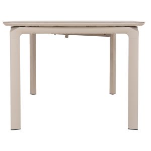РАЗТЕГАТЕЛНА ТРАПЕЗАРНА МАСА SYMPO HM6415.05 БЕЖОВ АЛУМИНИЕВ 220-300X100X75ВСМ.