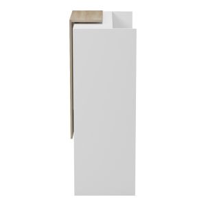 Рецепция Zowel с LED бяло - sonoma 90x40x110см