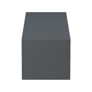 Стенен ТВ шкаф с LED Rival антрацит 120x35x30см