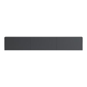 Стенен ТВ шкаф с LED Rival антрацит 180x35x30см