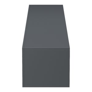 Стенен ТВ шкаф с LED Rival антрацит 210x35x30см